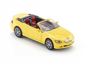 Машинка металлическая BMW 645i кабриолет, 1:55 (Siku, 1007k) Машинка металлическая BMW 645i кабриолет, 1:55 (Siku, 1007k)